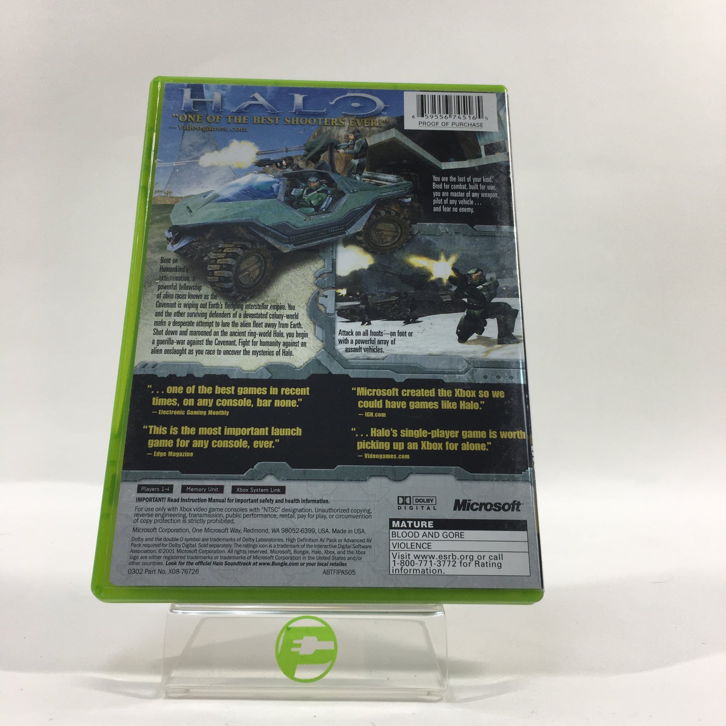 Halo: Combat Evolved [Game of the Year] (Microsoft Xbox, 2001)