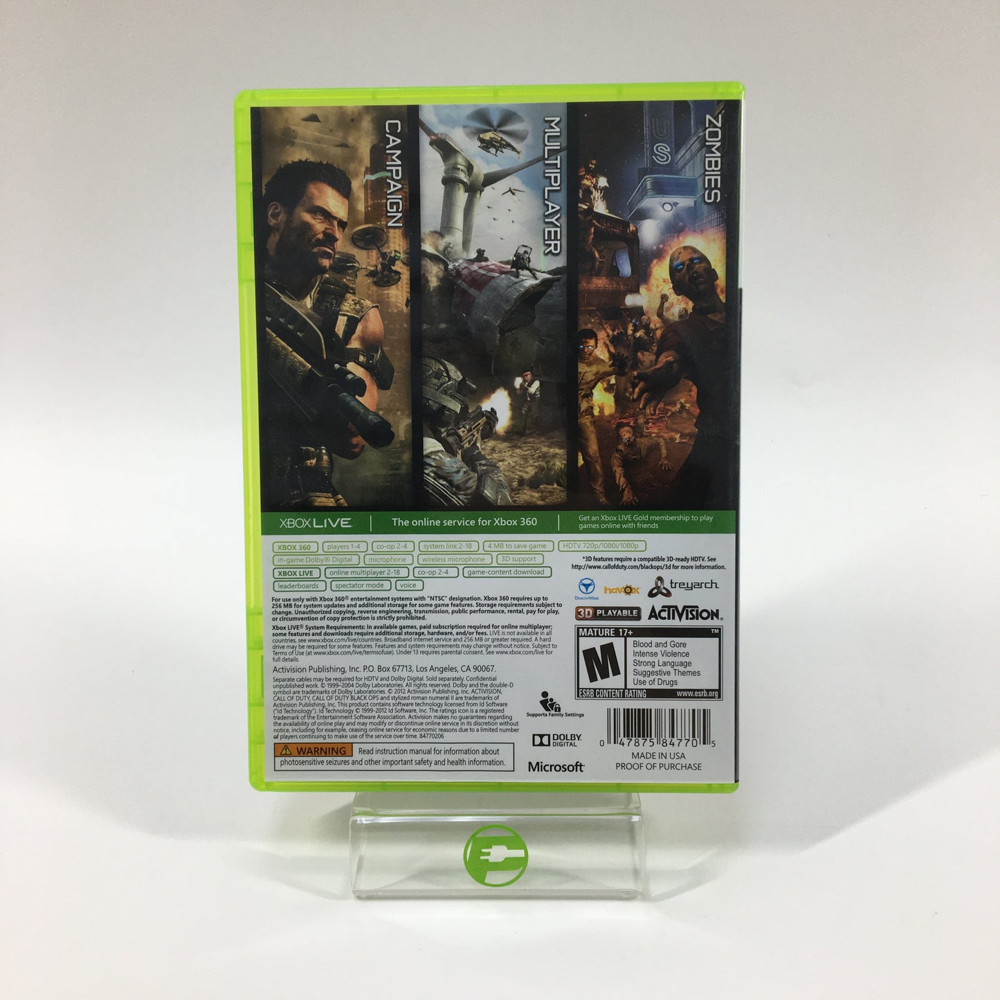 Call of Duty Black Ops II [Game of the Year] (Microsoft Xbox 360, 2013)