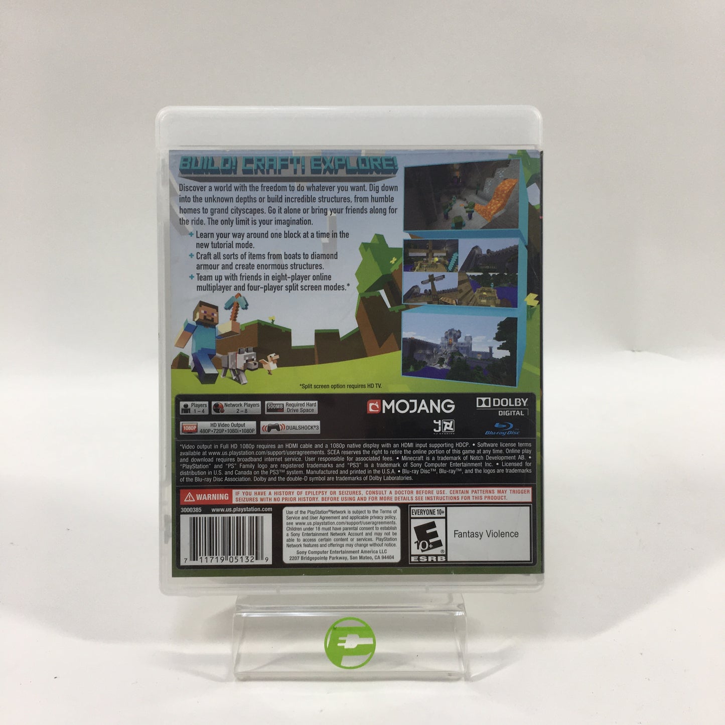 Minecraft (Sony PlayStation 3 PS3, 2014)