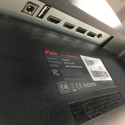 New Pixio 32" PXC327 WQHD VA 165Hz Curved Gaming Monitor