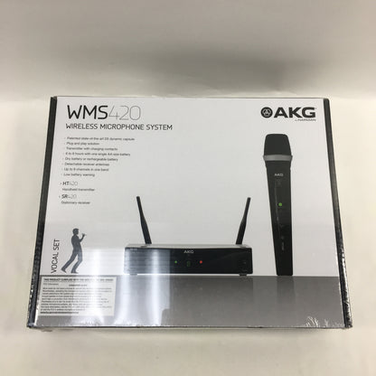 New AKG WMS420 Wireless Microphone System 3416H00010
