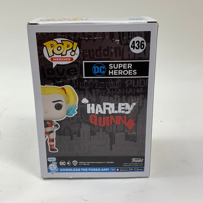 New Funko POP! DC Super Hereos Harley Quinn Vinyl Figure #436