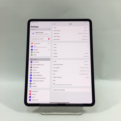 WiFi Only Apple iPad Pro 13" M4 256GB Space Black MVXR3LL/A