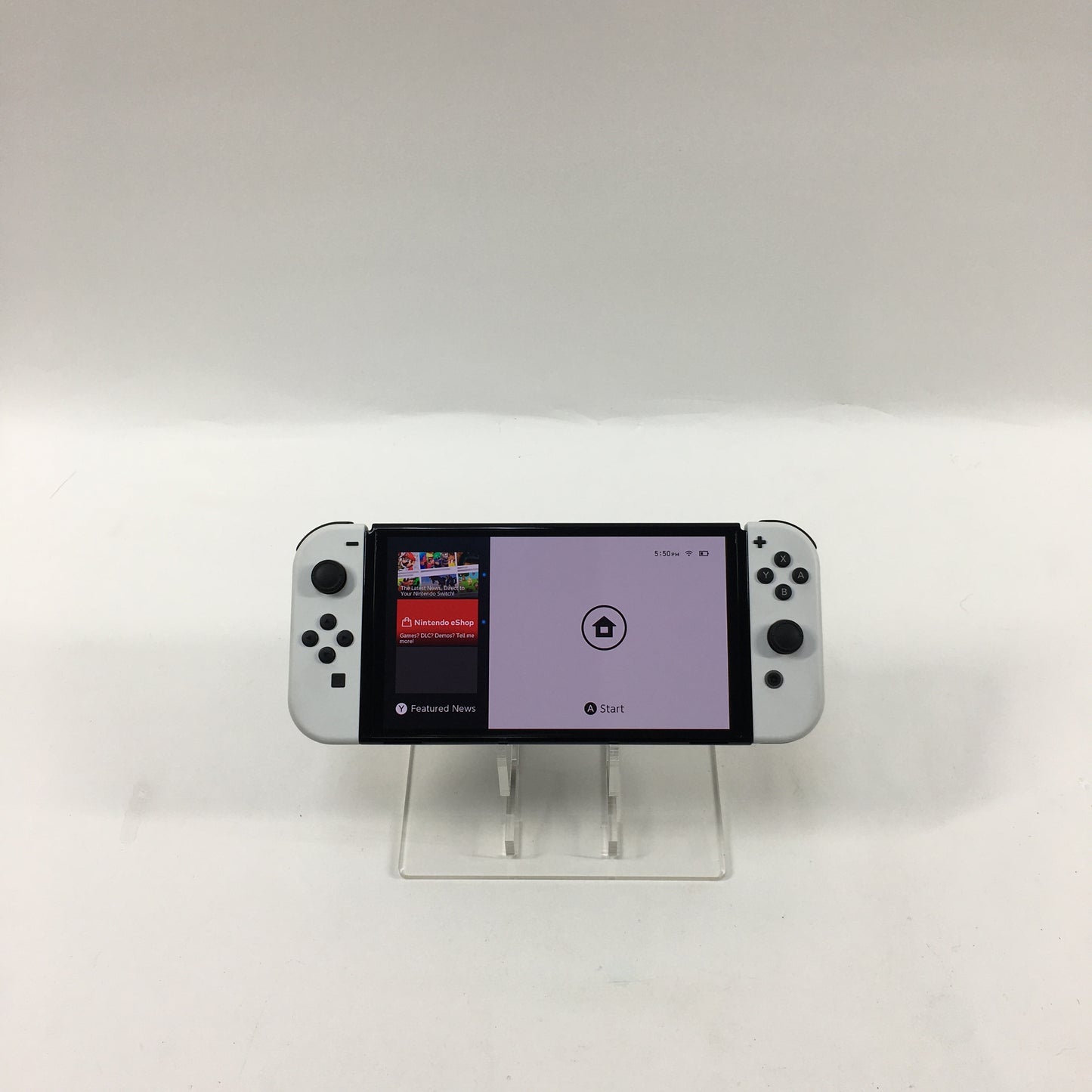 Nintendo Switch OLED Video Game Console HEG-001 Black/White