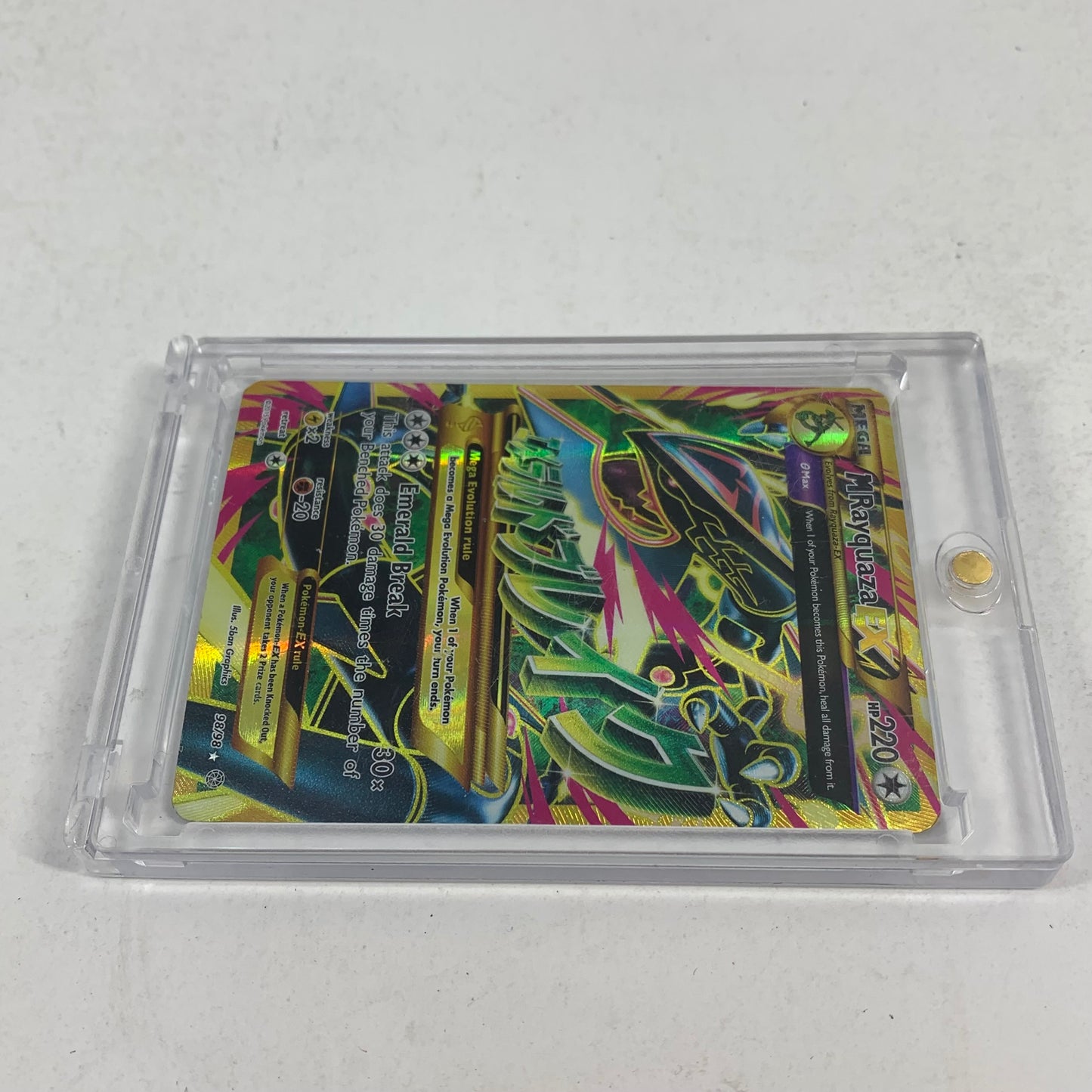 Pokémon TCG XY Ancient Origins MRayquaza EX 98/98 English