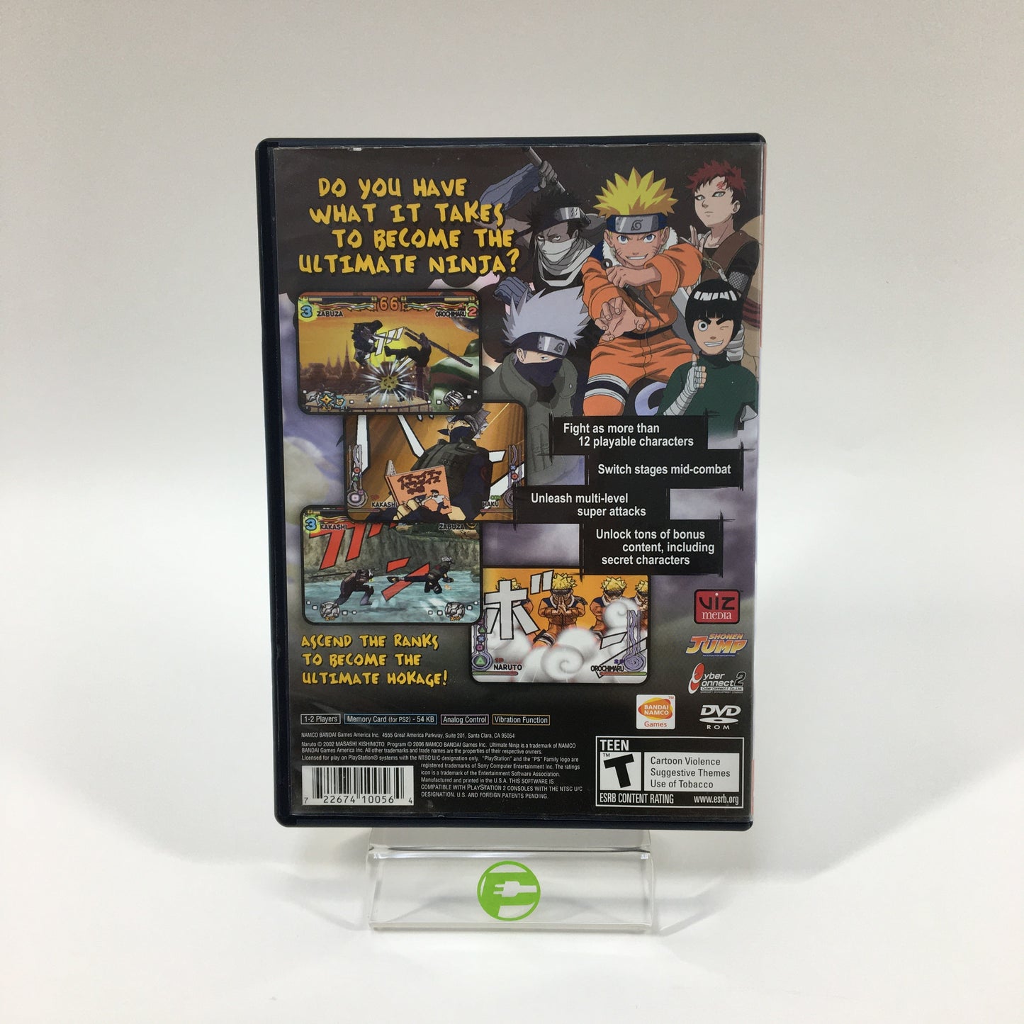 Naruto Ultimate Ninja [Greatest Hits] (Sony PlayStation 2 PS2, 2006)