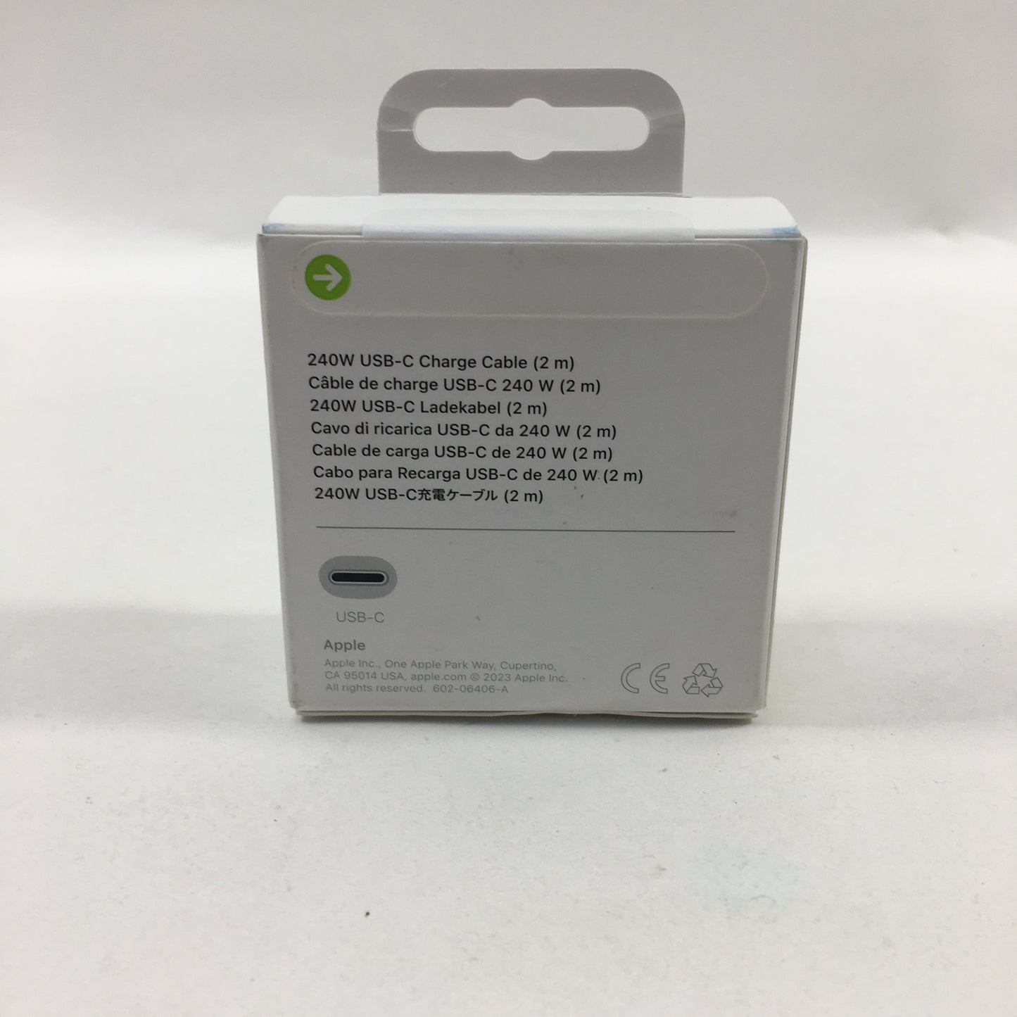 New Apple 240W Charge Cable (2m) White MU2G3AM/A
