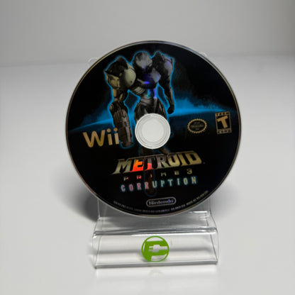 Metroid Prime 3 Corruption (Nintendo Wii, 2007)