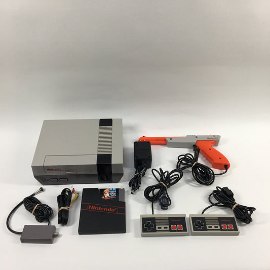 Nintendo Entertainment System NES Video Game Console NES-001 Gray