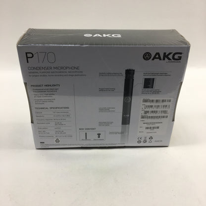 New AKG P170 20 Hz - 20 kHz Condenser Studio Microphone 3101H00410