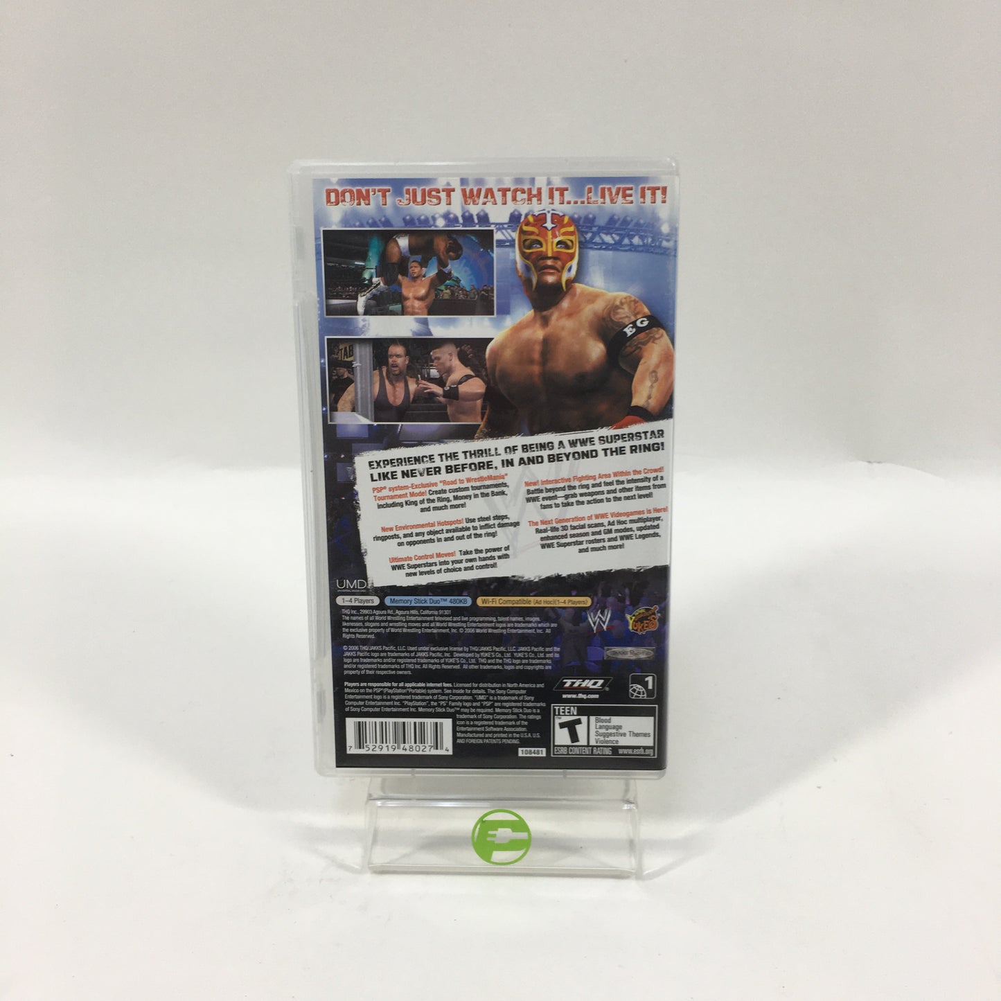 WWE Smackdown vs. Raw 2007 (Sony PlayStation Portable PSP, 2006)