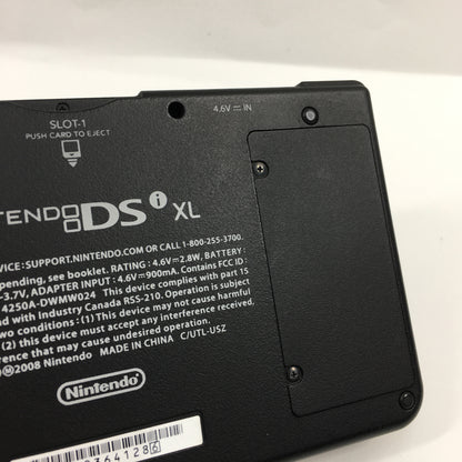 Nintendo DSi XL Handheld Game Console Only UTL-001 Black/Blue