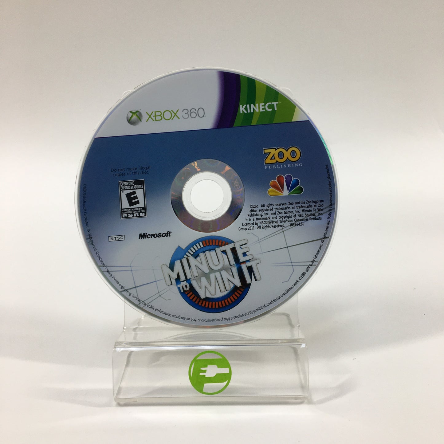 Minute to Win It (Microsoft Xbox 360, 2011)