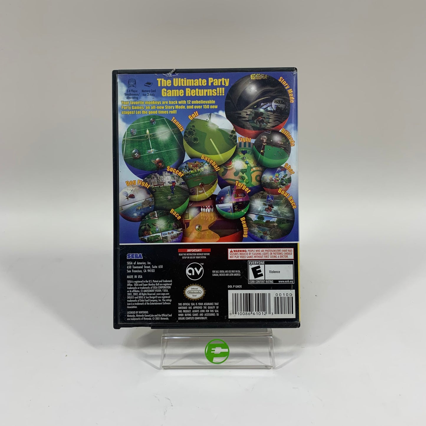 Super Monkey Ball 2 (Gamecube, 2002)