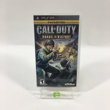 Call of Duty Roads to Victory (Sony PlayStation Portable PSP, 2007)