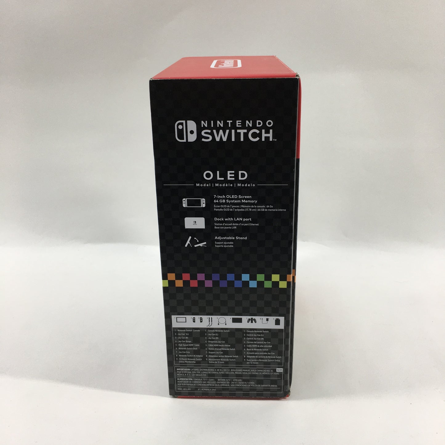 Nintendo Switch OLED Video Game Console HEG-001 Black/White