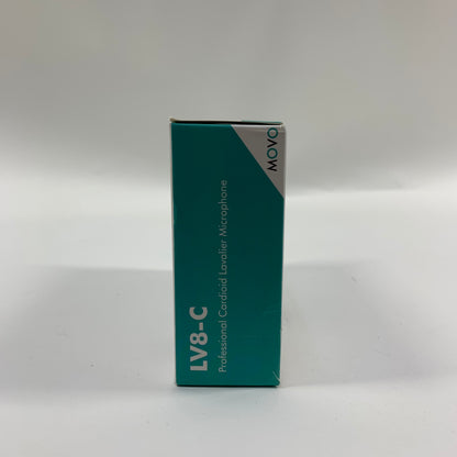 New MOVO Professional Cardioid 35 Hz to 18 kHz Lavalier Microphone LV8-C