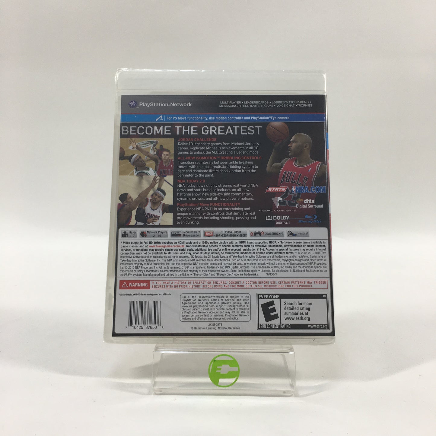 New NBA 2K11 (Sony PlayStation 3 PS3, 2010)