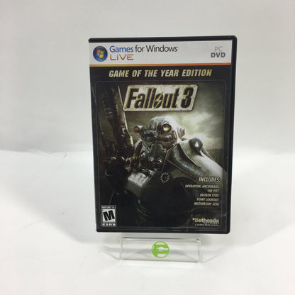 Fallout 3 [Game of the Year] (PC, 2008)
