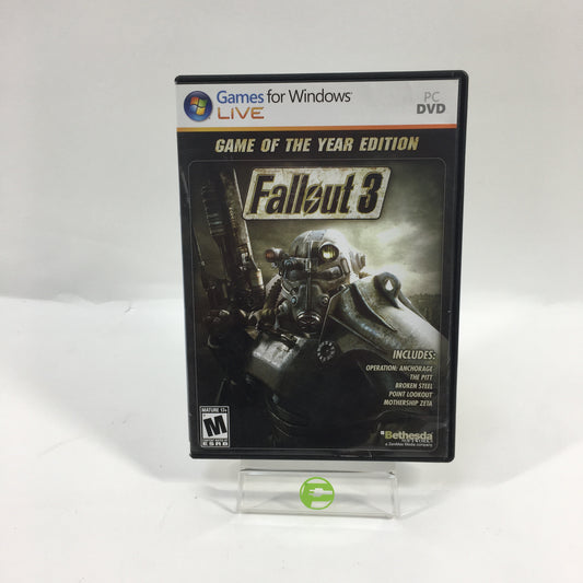 Fallout 3 [Game of the Year] (PC, 2008)