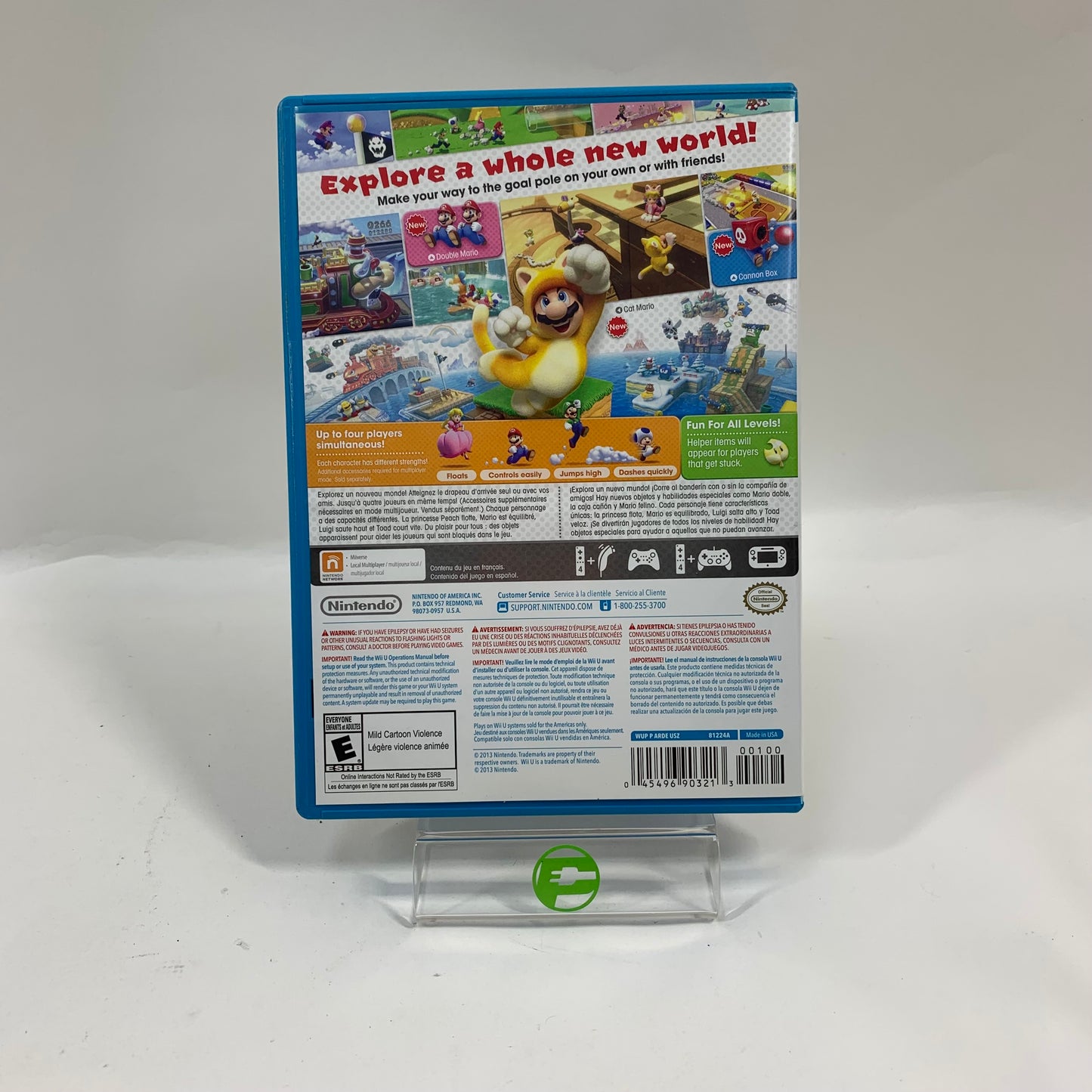 Super Mario 3D World (Nintendo Wii U, 2013)