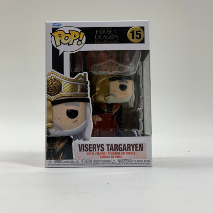 New Funko POP! House Of The Dragon Viserys Targaryen Vinyl Figure #15