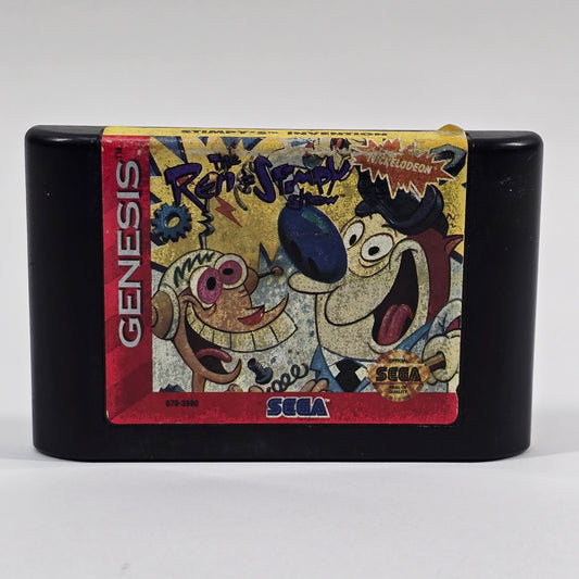 The Ren and Stimpy Show Stimpy's Invention (Sega Genesis, 1994) Cartridge Only