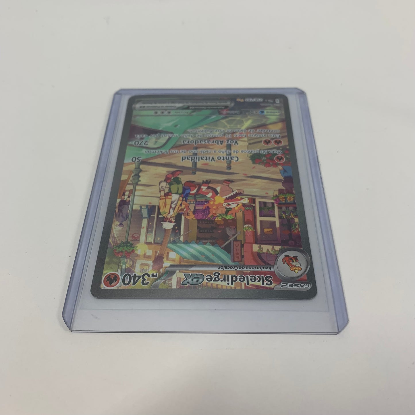 Pokémon TCG Scarlet & Violet - Paldea Evolved Skeledirge ex 258/193 Spanish