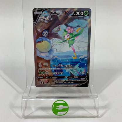 Pokémon TCG Astral Radiance Hisuian Lilligant V 163/189 Holo Textured English