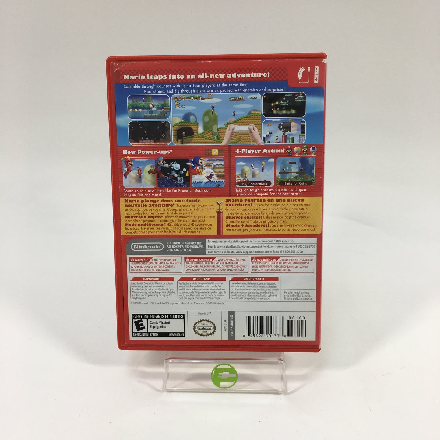 New Super Mario Bros. Wii (Nintendo Wii, 2009)