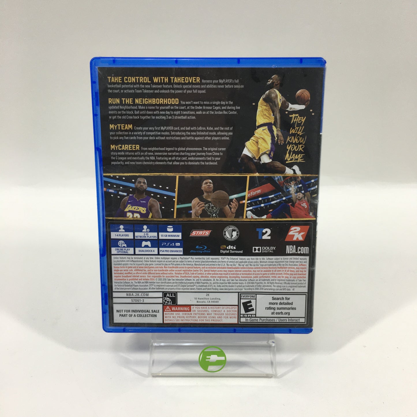 NBA 2K19 [20th Anniversary Edition] (Sony PlayStation 4 PS4, 2018)