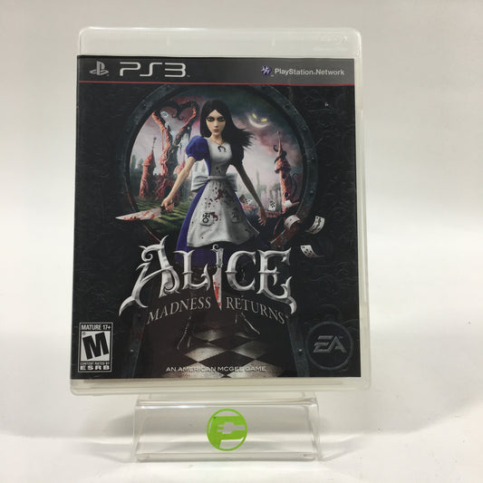 Alice: Madness Returns (Sony PlayStation 3 PS3, 2011)