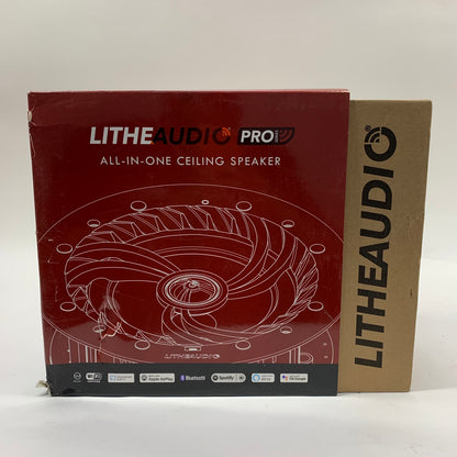 New LitheAudio LWF2Pro Ceiling Speaker Black 06500US