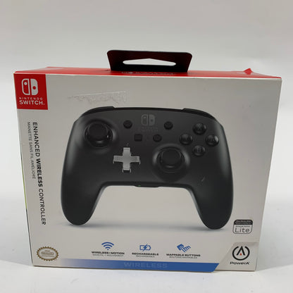 New PowerA Enhanced WIreless Controller Black 1509988