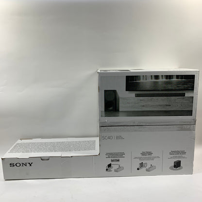 Sony  2.1 Channel Sound Bar/Subwoofer Soundbar Black HT-SC40