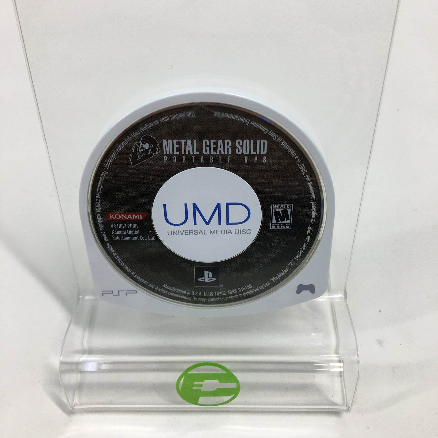 Metal Gear Solid Portable Ops (Sony PlayStation Portable PSP, 2006)