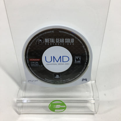 Metal Gear Solid Portable Ops (Sony PlayStation Portable PSP, 2006)