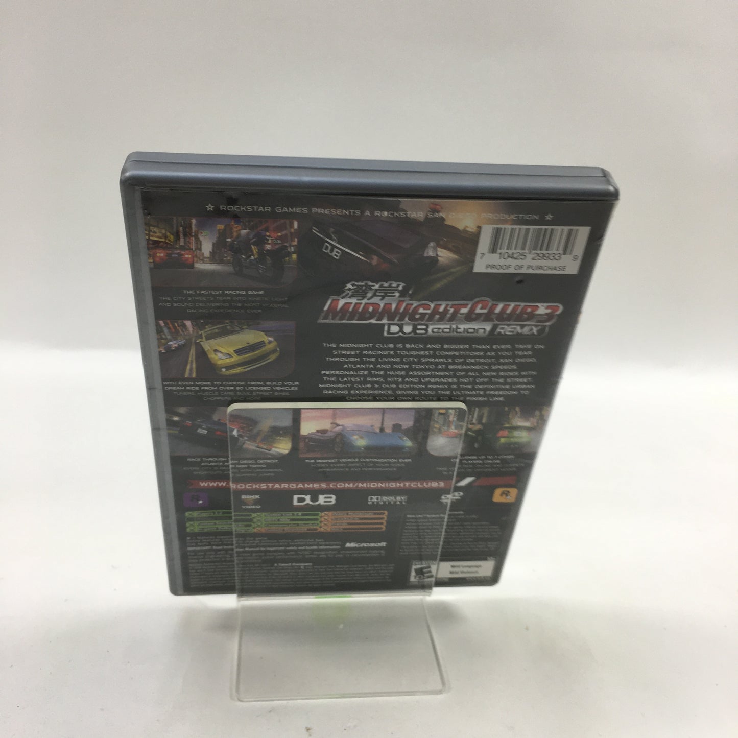 Midnight Club 3 Dub Edition Remix (Microsoft Xbox, 2006)