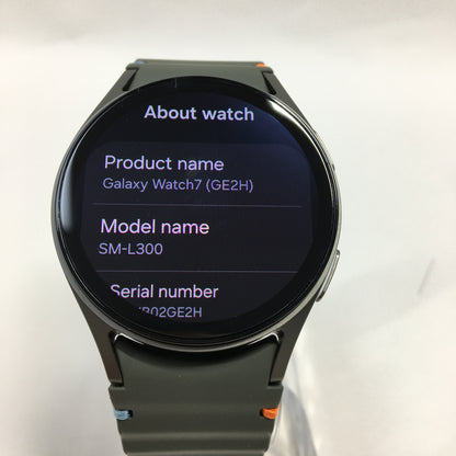 WiFi Only Samsung Galaxy Watch7 Aluminum Smartwatch SM-L300