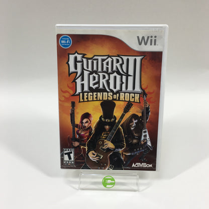 Guitar Hero III Legends of Rock [Not For Resale] (Nintendo Wii, 2007)