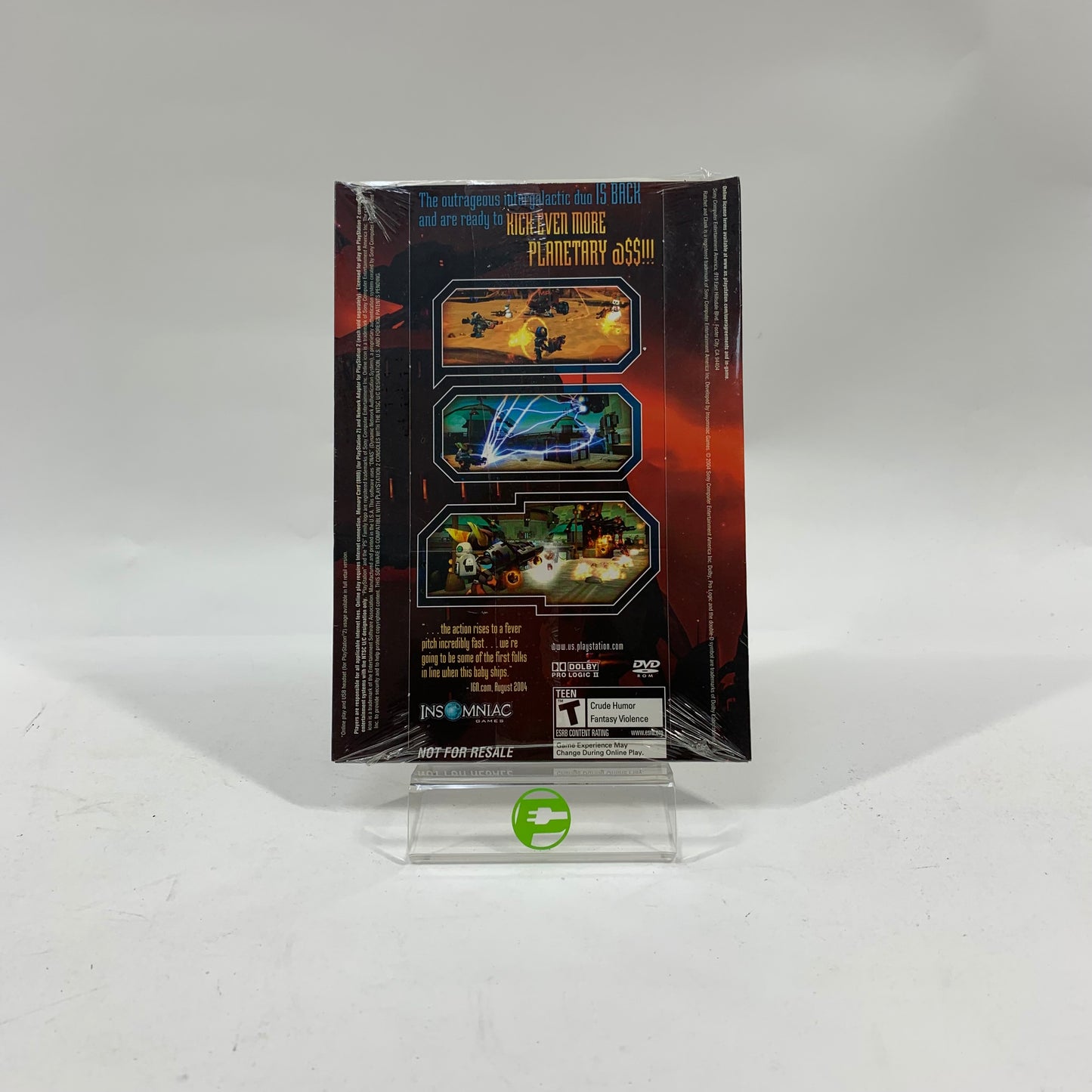 New Ratchet & Clank Up Your Arsenal [Demo] (Sony PlayStation 2 PS2, 2004)