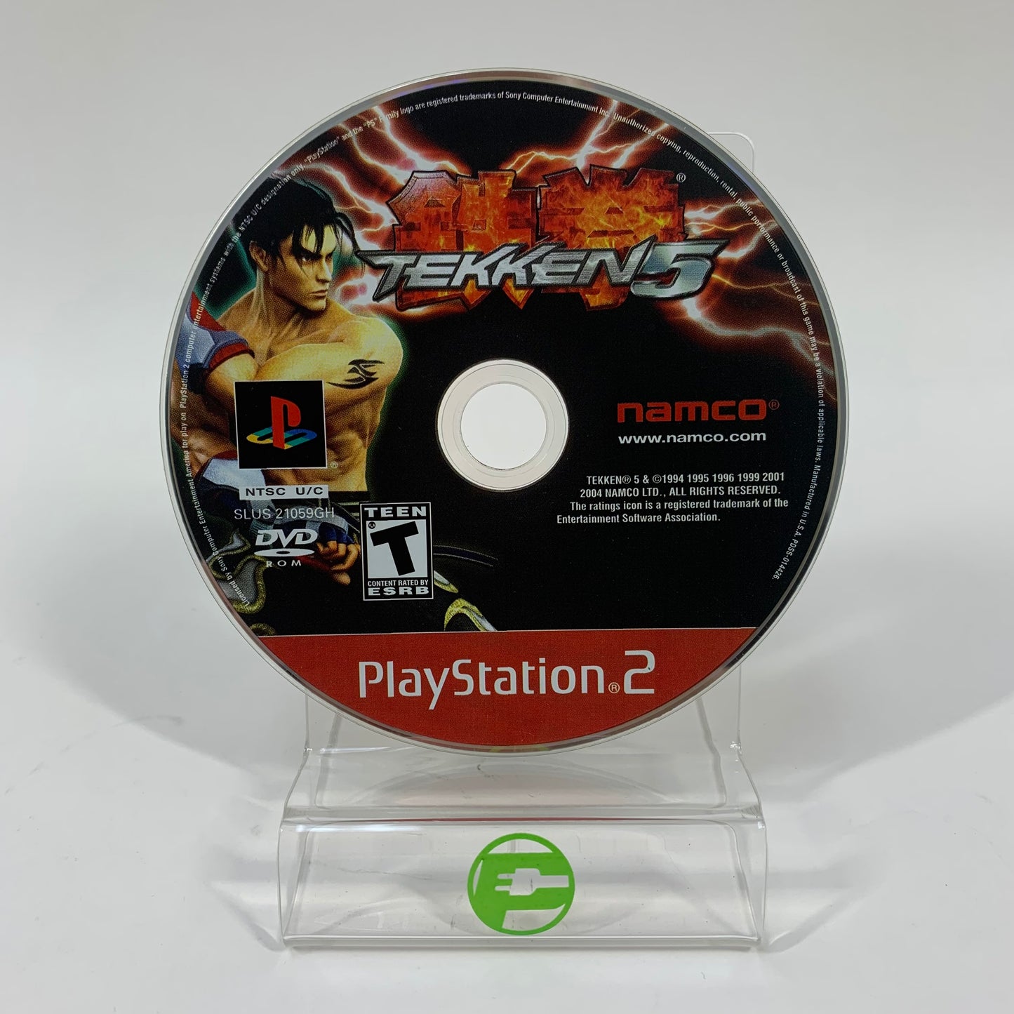 Tekken 5 [Greatest Hits] (Sony PlayStation 2 PS2, 2005) Disc Only