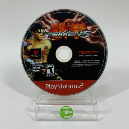 Tekken 5 [Greatest Hits] (Sony PlayStation 2 PS2, 2005) Disc Only