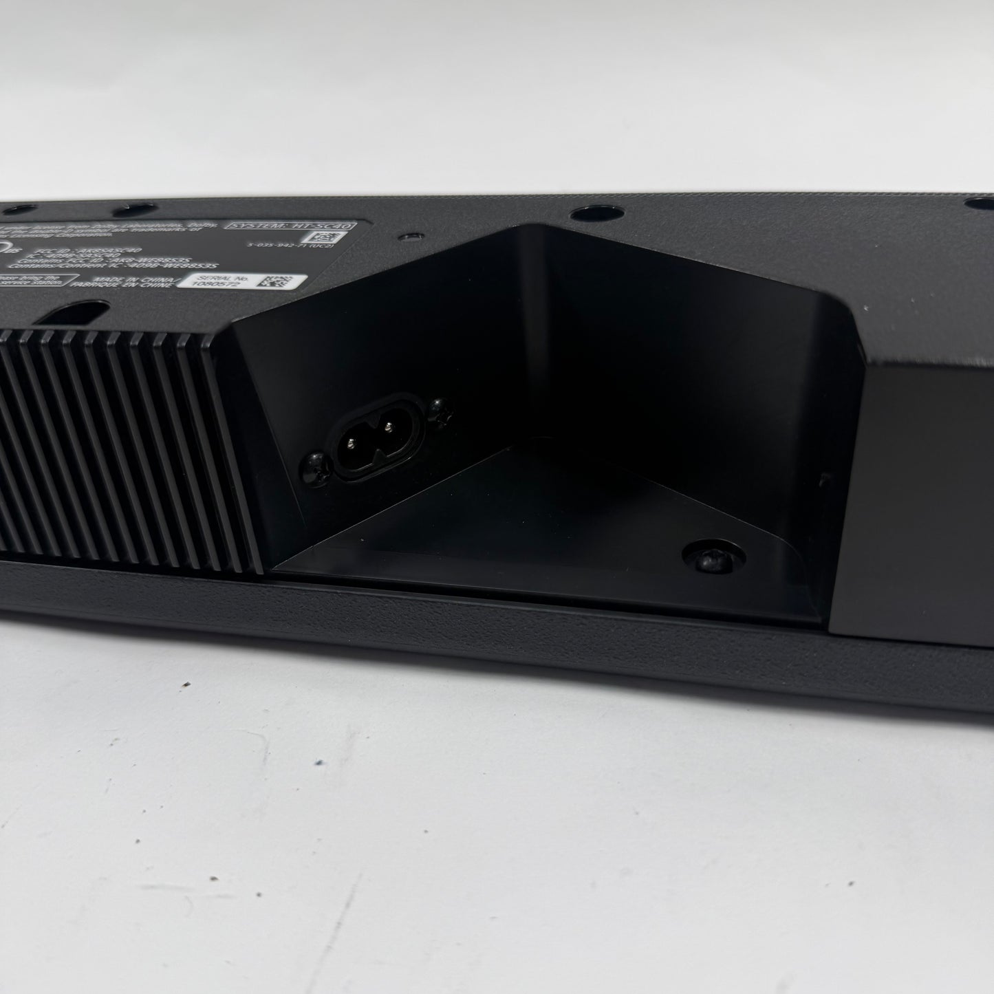 Sony  2.1 Channel Sound Bar/Subwoofer Soundbar Black HT-SC40