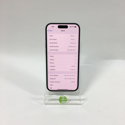 T-Mobile Apple iPhone 15 128GB Green MTM23LL/A