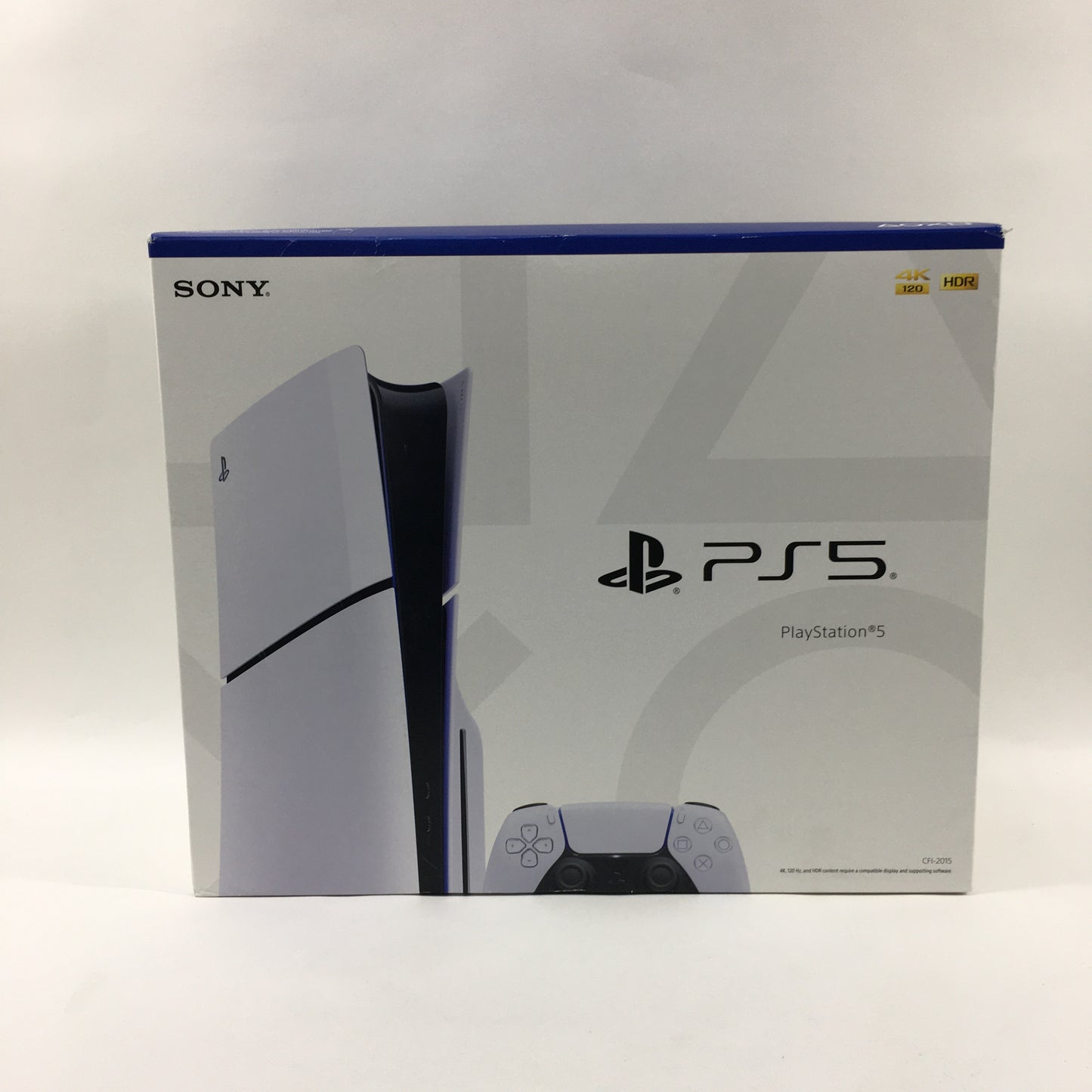 New Sony PlayStation 5 Slim Disc Edition 1TB White Gaming System CFI-2015