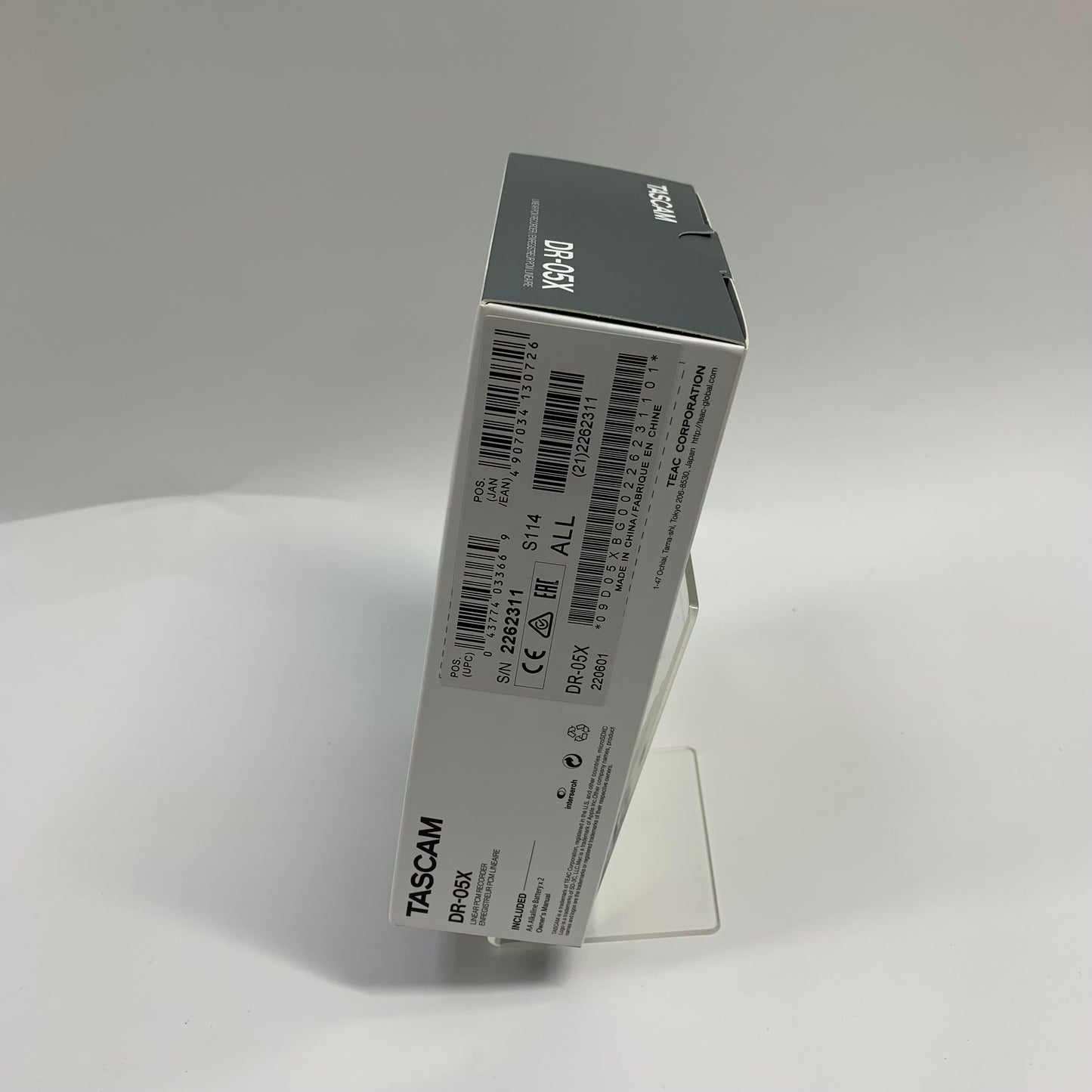 New TASCAM DR-05X Stereo Handheld Digital Audio Recorder and USB Audio Interface