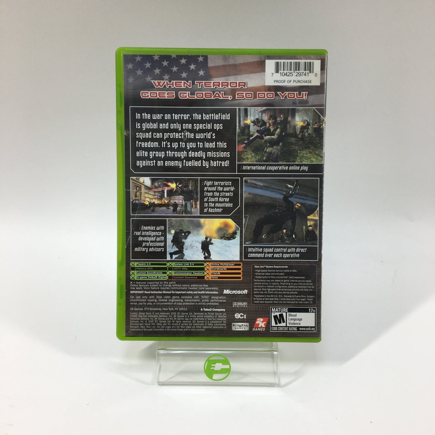 Conflict Global Terror (Microsoft Xbox, 2005)