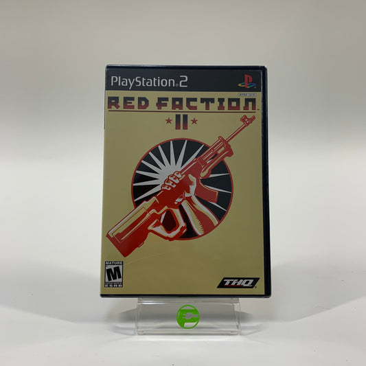 New Red Faction II (Sony PlayStation 2 PS2, 2002)
