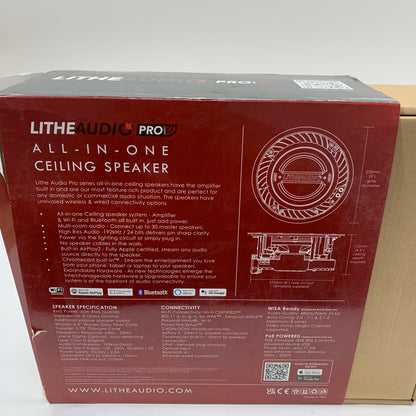 New LitheAudio LWF2Pro Ceiling Speaker Black 06500US